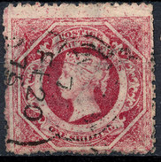 Stamp   New South Wales 1860  Used 1sh Used Lot#25 - Gebruikt