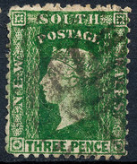 Stamp   New South Wales 1856  Used  3p Used Lot#36 - Gebruikt
