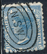 Stamp   New South Wales 1856-59  Used  2p Used Lot#45 - Oblitérés
