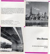 VP9014 - Ancien Dépliant Touristique - ULM - DONAU - Tourism Brochures