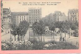 Lyon - Place Jean-Macé Mairie Du 7ème Arrondissement Avenue De Saxe Et Rue D'Avignon - Lyon 7