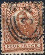 Stamp   New South Wales   Used  4p Used Lot#65 - Oblitérés
