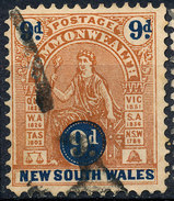 Stamp   New South Wales   Used  9p Used Lot#69 - Gebruikt