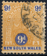 Stamp   New South Wales   Used  9p Used Lot#76 - Gebruikt