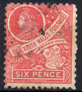 Stamp   New South Wales   Used  6p Used Lot#99 - Used Stamps