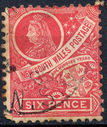 Stamp   New South Wales   Used  6p Used Lot#101 - Gebruikt