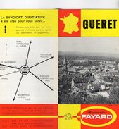 VP9015 - Ancien Dépliant Touristique - GUERET - Toeristische Brochures