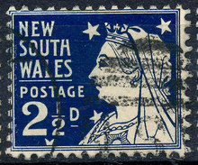 Stamp   New South Wales   Used   Used Lot#141 - Gebruikt