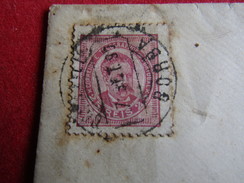 Portugal - D.Luiz I - 25 Reis Sobre Carta Carimbo De Borba 1890 - Sur Lettre - Afinsa 63 - Lettres & Documents
