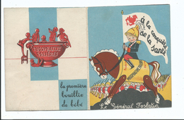Calendrier 1932 -Publicité Phosphatine Fallières -bouillie Bébé Général Foslatin JOUET Enfant Cheval Articulé - Petit Format : 1921-40