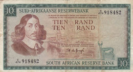 SOUTH AFRICA 10 RAND ND (1975) P-114c F - Afrique Du Sud