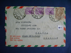 ITALY - LETTER SENT FROM LUCCA TO FRANCA/SP (BRAZIL) IN 1959 IN THE STATE - Luftpost