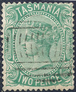 Stamp  Tasmania  Used Lot#13 - Usados