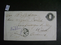 BRAZIL - ENTIRE POSTAL SENT FROM SANTOS / SP TO VIENNA (AUSTRIA) IN 1888 IN THE STATE - Lettres & Documents