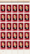 1974 - NICOLAE TITULESCU Mi No 3188 FULL X 50 - Full Sheets & Multiples