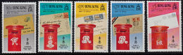 C0171 HONG KONG 1991, SG 673-7 150th Anniv Hong Kong Post Office,  MNH - Ungebraucht