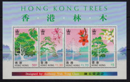 D0216 HONG KONG 1988, SG MS576  Trees Of Hong Kong,  MNH - Ongebruikt