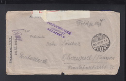 Hungary Field Post Cover 1915 To Germany Censor - Brieven En Documenten