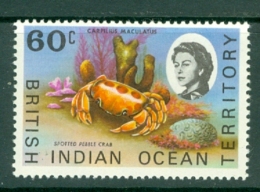 British Indian Territory (BIOT): 1968/70   QE II - Marine Life   SG23a    60c   MH - Britisches Territorium Im Indischen Ozean