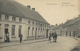 Scheldewindeke   -   Statiestraat   -   1907  Naar   Berchem - Oosterzele