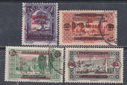 Grand Liban  N° 116 / 19 O Partie De Série: Les 4 Valeurs Oblitérations Moyennes Sinon TB - Used Stamps