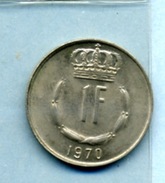 1970 1 Franc - Luxembourg