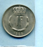 1968 1 Franc - Luxembourg