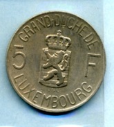 1962 5 Francs - Luxembourg