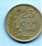 1927   25 Centimes - Luxembourg
