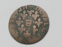 Double Tournois à Identifier  ***** EN ACHAT IMMEDIAT ***** - 1610-1643 Lodewijk XIII Van Frankrijk De Rechtvaardige