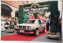 1987 8° RALLY INTERNAZIONALE PIANCAVALLO MASSIMO ERCOLANI CHIAPPONI MASSIMO REPUBBLICA SAN MARINO / VOLKSWAGEN GOLF - Otros & Sin Clasificación