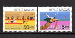 Serie  Nº 545/6  Macau - Ungebraucht