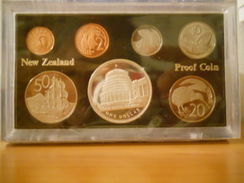 NEW ZEALAND 1978 OFFICIAL SILVER PROOF SET - New Zealand