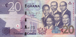 GHANA 20 CEDIS 2014 VG-F - Ghana