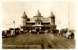 AVON - WESTON SUPER MARE - THE GRAND PIER PAVILION RP Av432 - Weston-Super-Mare