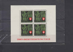 Sommer-Armeemeisterschafften 1944 - St. Gallen - Labels