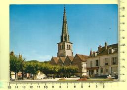 CPM, MEURSAULT: Place De L'Hotel De Ville, Eglise Saint-Nicolas - Meursault