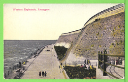 RAMSGATE / KENT / WESTERN ESPLANADE / Carte Vierge - Ramsgate