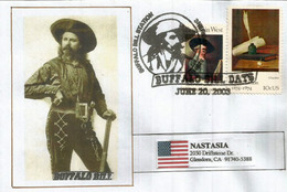 "Buffalo Bill" Cody,Civilian Scout For The US Army (Indian Wars),special Letter From Sheridan County,addressed To Calif - Indiani D'America