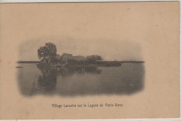 AFRIQUE - DAHOMEY - PORTO NOVO - Le  Village Lacustre Sur La Lagune - Dahomey