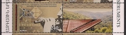 2014  Berg-Karabakh  Mountanious Karabakh Nagorno-Karabakh Mi. 94-5**MNH  ZD Mit Zierfeld  Europa  Musikinstrumente. - 2014