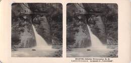 Collection Stéréoscopique GALACTINA N°55/LAUTERBRUNNEN La Cascade De Trümmelbach -photos Stéréoscopiques NPG 1906 - Stereoscopic