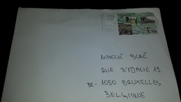 Isolated LUXEMBOURG 2013 Cancel UNION EUROPEE UE European Union Used Letter Cover Postcard - Lettres & Documents