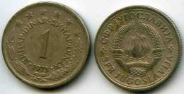 Yougoslavie Yugoslavia 1 Dinar 1973 KM 59 - Joegoslavië