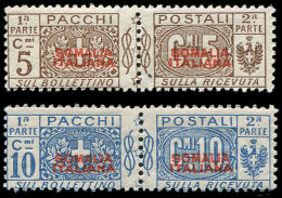 SOMALIE ITALIENNE Colis Px 37A/37B : Sassone N°43/44, TB - Autres & Non Classés