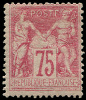 81   75c. Rose, Forte Ch., TB. C - Autres & Non Classés