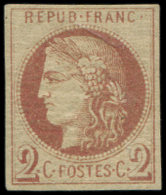 40Af  2c. Chocolat Clair, R I, IMPRESSION FINE DE TOURS, TB - Other & Unclassified