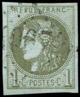 39C   1c. Olive, R III, Obl. GC 4067, Position 12, TB - Other & Unclassified