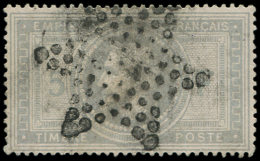 33    5f. Violet-gris, Obl. Etoile, TB. J - Other & Unclassified