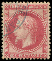 32   80c. Rose, Obl. ADMON De CAMBIO En Bleu, TB - Autres & Non Classés